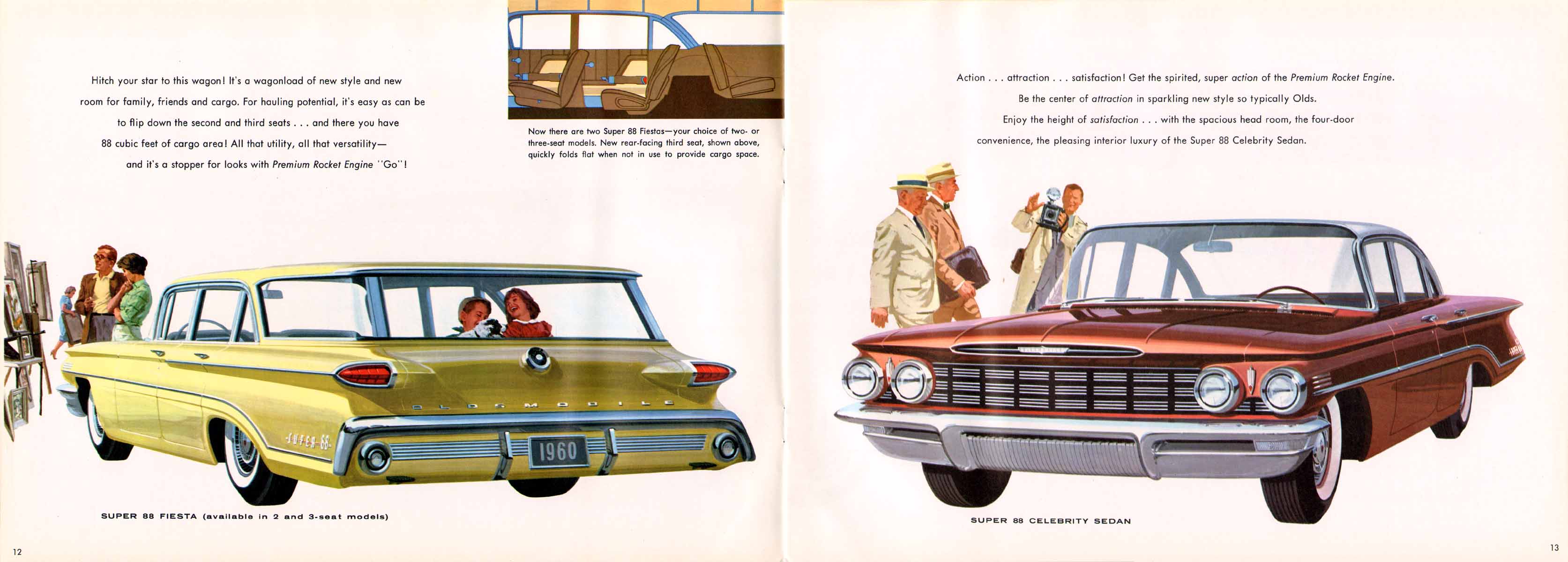 1960 Oldsmobile Motor Cars Brochure Page 14